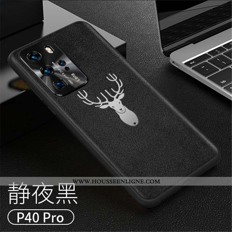 Coque Huawei P40 Pro Silicone Protection Tout Compris Créatif Incassable Légère Nouveau Orange