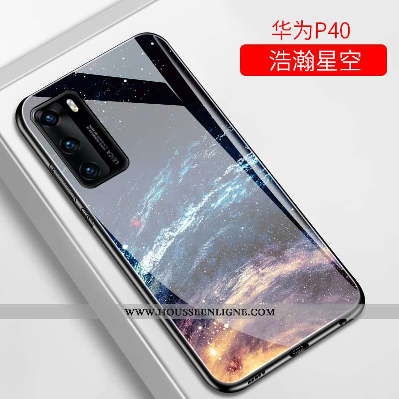 Coque Huawei P40 Tendance Légère Violet Téléphone Portable Tout Compris Créatif