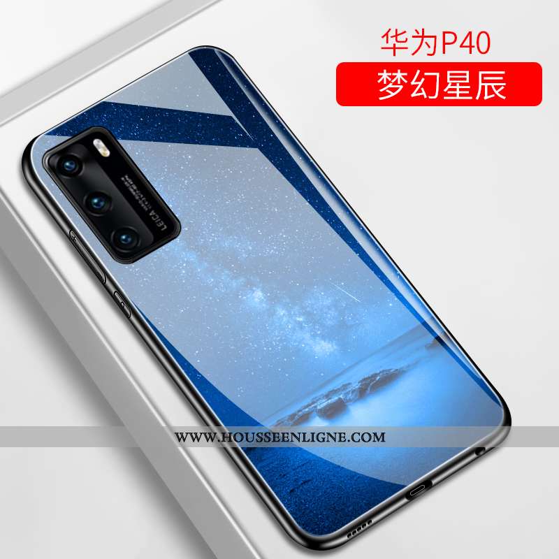 Coque Huawei P40 Tendance Légère Violet Téléphone Portable Tout Compris Créatif