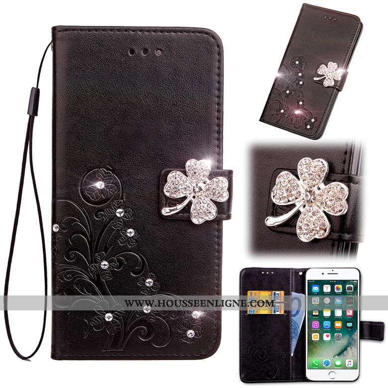 Coque Huawei Y5 2020 Cuir Fluide Doux Téléphone Portable 2020 Protection Housse Rose
