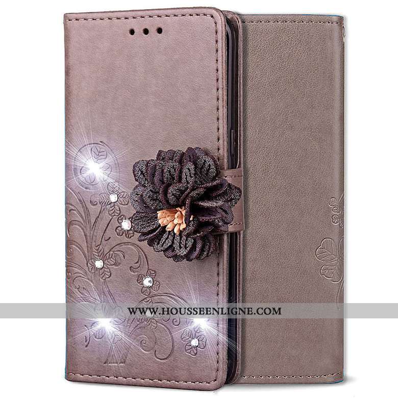 Coque Huawei Y5 2020 Cuir Fluide Doux Téléphone Portable 2020 Protection Housse Rose