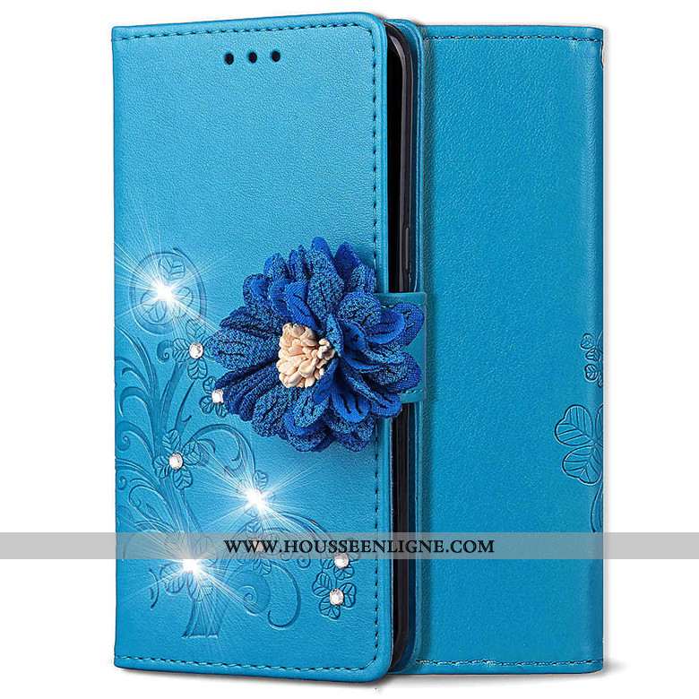 Coque Huawei Y5 2020 Cuir Fluide Doux Téléphone Portable 2020 Protection Housse Rose