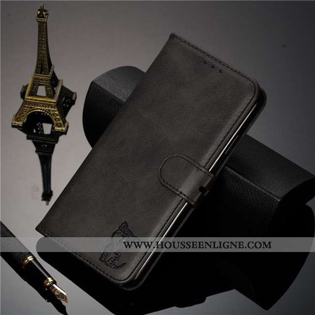 Coque Huawei Y5 2020 Cuir Silicone Tout Compris Clamshell Vin Rouge 2020 Téléphone Portable Bordeaux