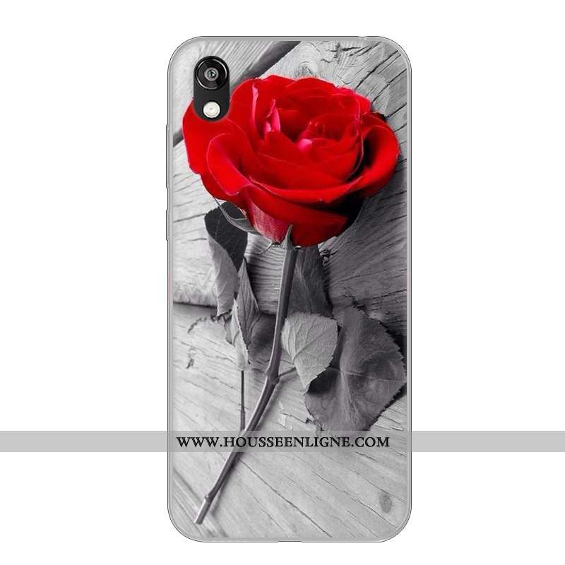 Coque Huawei Y5 2020 Fluide Doux Incassable Vent 2020 Téléphone Portable Rose Étui