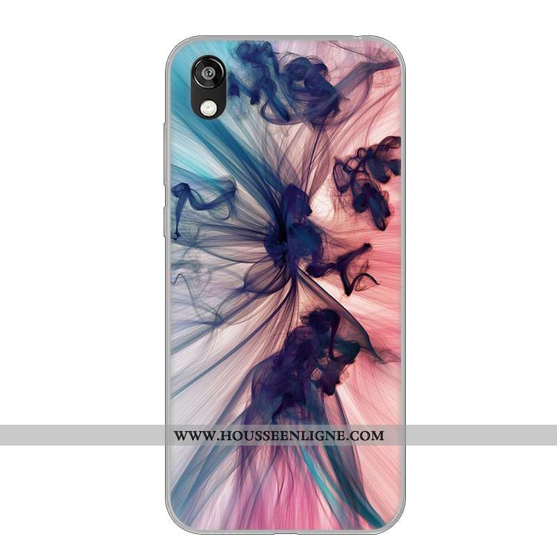Coque Huawei Y5 2020 Fluide Doux Incassable Vent 2020 Téléphone Portable Rose Étui