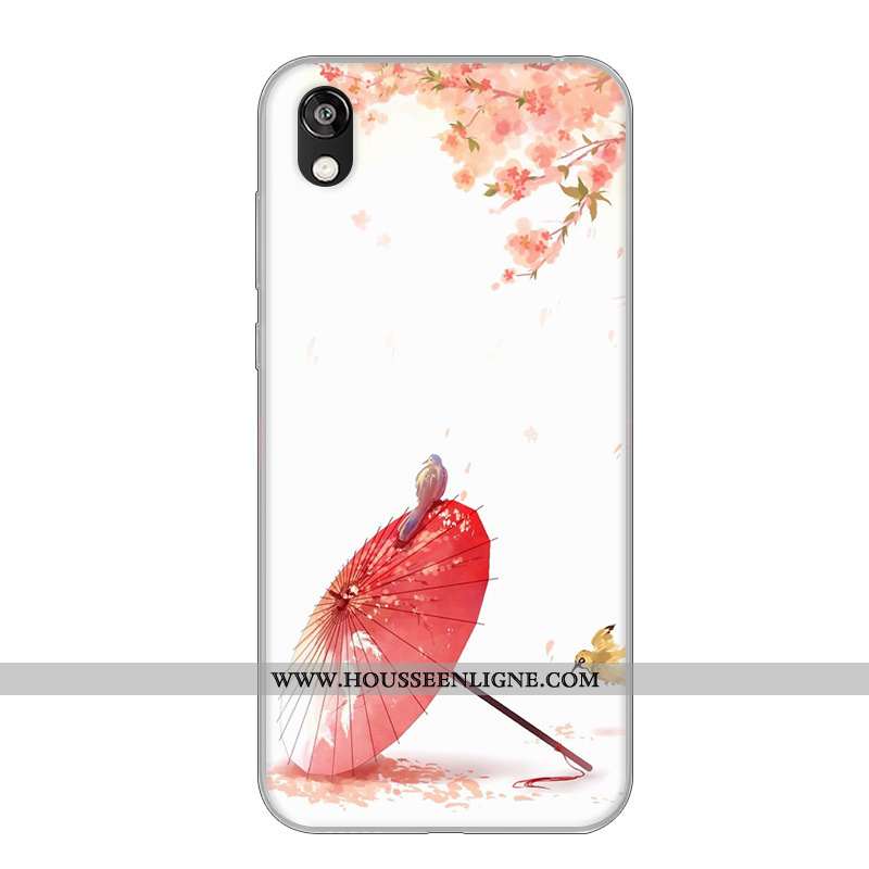 Coque Huawei Y5 2020 Fluide Doux Incassable Vent 2020 Téléphone Portable Rose Étui