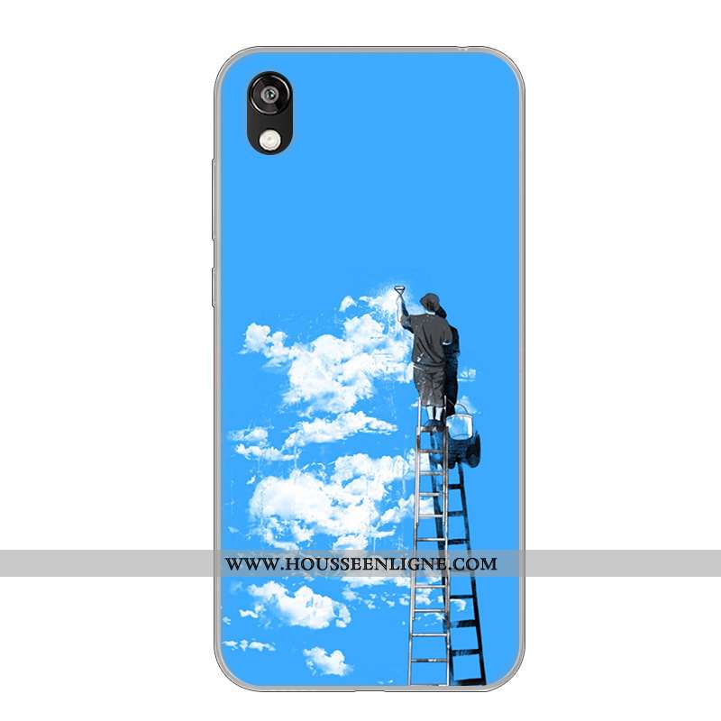 Coque Huawei Y5 2020 Fluide Doux Incassable Vent 2020 Téléphone Portable Rose Étui