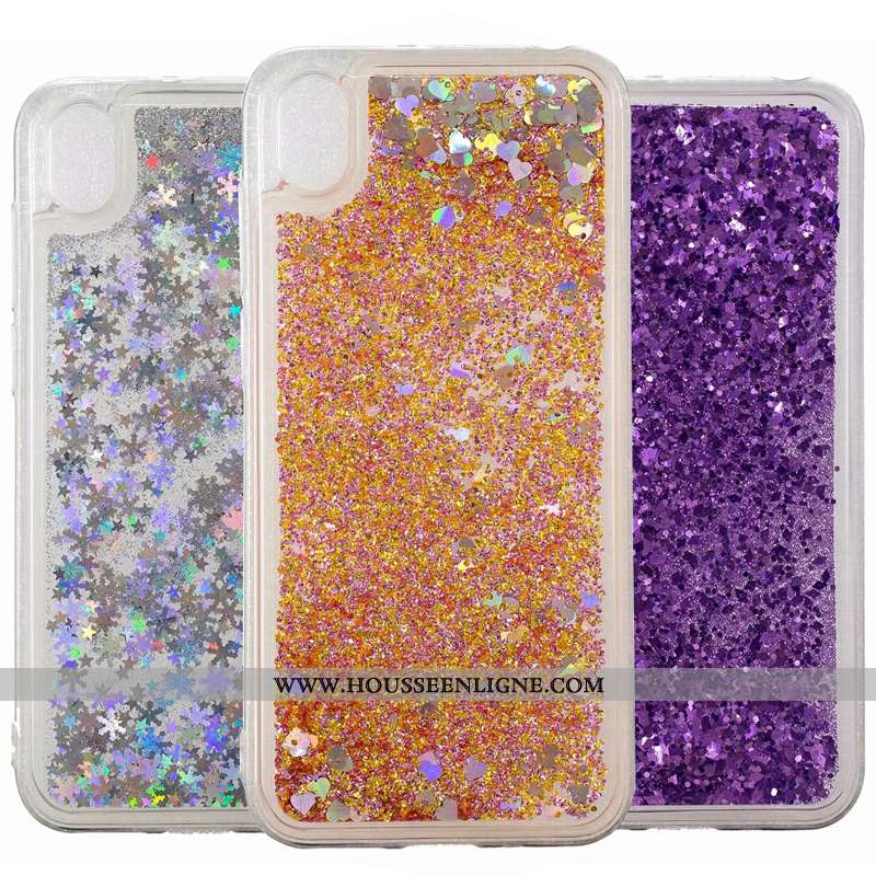 Coque Huawei Y5 2020 Tendance Mode Rose Ornements Suspendus Quicksand 2020 Créatif