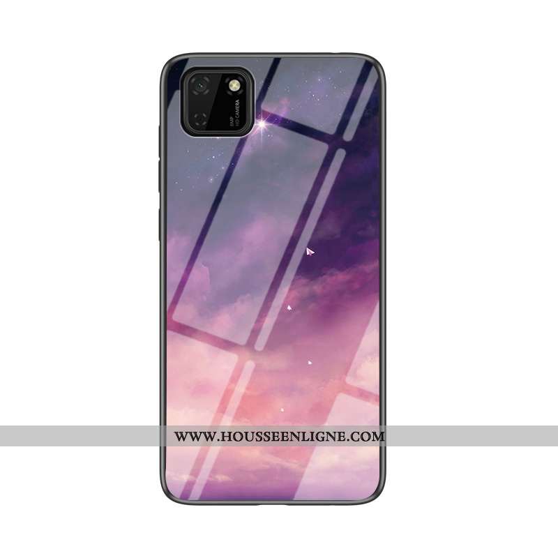 Coque Huawei Y5p Mode Protection Fluide Doux Silicone Dégradé Net Rouge Amoureux Noir