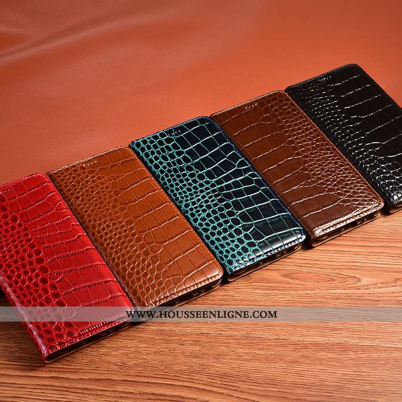 Coque Huawei Y5p Protection Cuir Véritable Tout Compris Téléphone Portable Étui Marron
