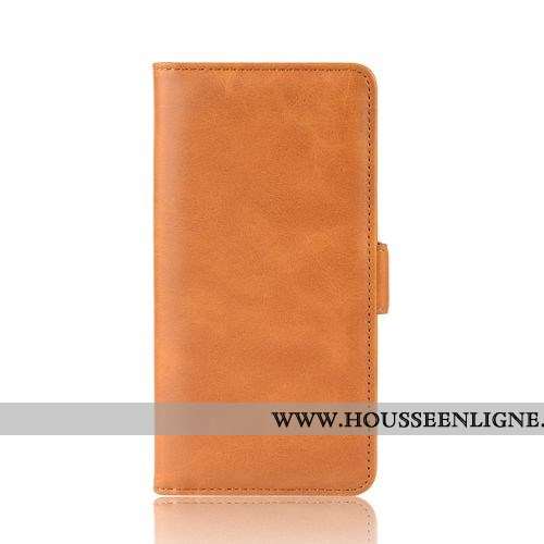 Coque Huawei Y6 2020 Cuir Protection Téléphone Portable Incassable 2020 Carte Jaune