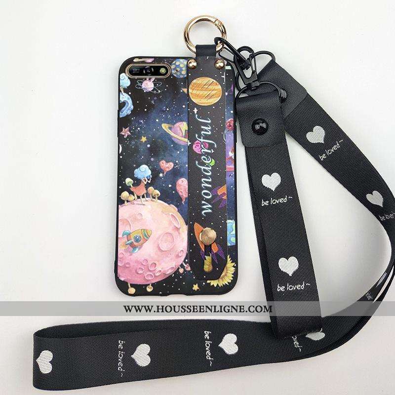 Coque Huawei Y6 2020 Ornements Suspendus Dessin Animé Protection Tendance 2020 Téléphone Portable Vi