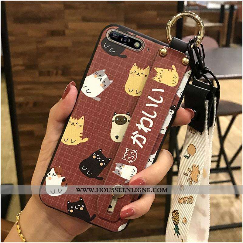 Coque Huawei Y6 2020 Ornements Suspendus Dessin Animé Protection Tendance 2020 Téléphone Portable Vi