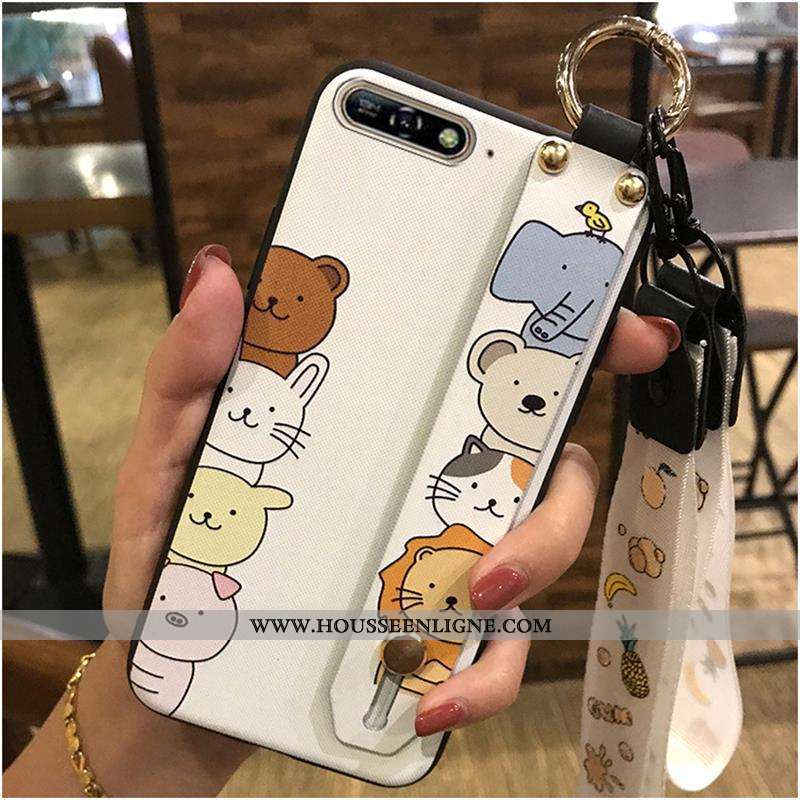 Coque Huawei Y6 2020 Ornements Suspendus Dessin Animé Protection Tendance 2020 Téléphone Portable Vi