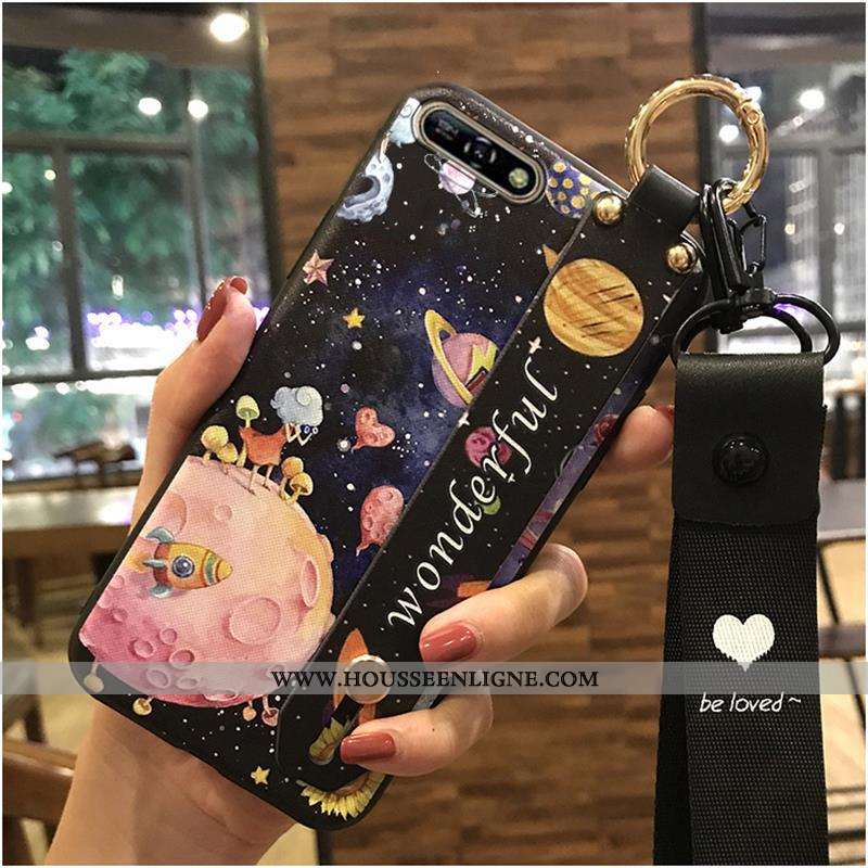 Coque Huawei Y6 2020 Ornements Suspendus Dessin Animé Protection Tendance 2020 Téléphone Portable Vi