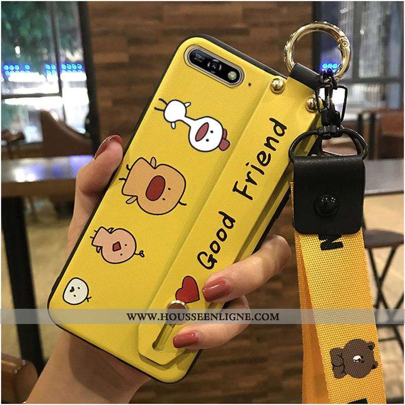 Coque Huawei Y6 2020 Ornements Suspendus Dessin Animé Protection Tendance 2020 Téléphone Portable Vi