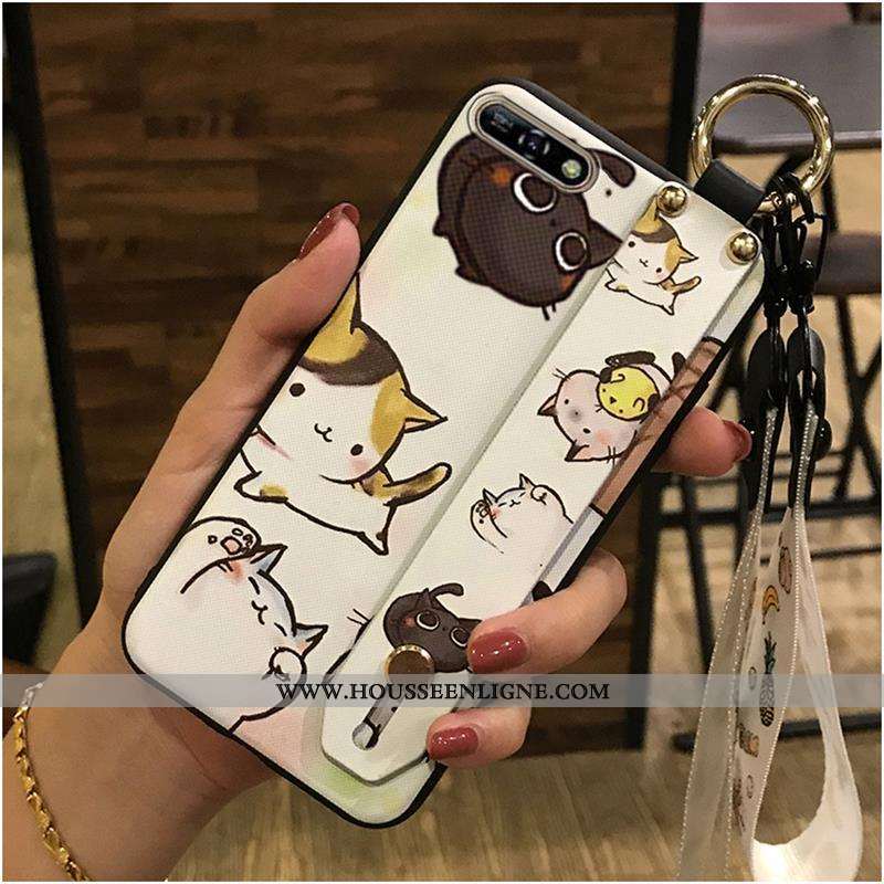 Coque Huawei Y6 2020 Ornements Suspendus Dessin Animé Protection Tendance 2020 Téléphone Portable Vi