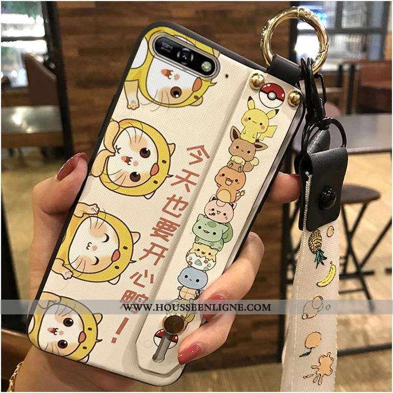 Coque Huawei Y6 2020 Ornements Suspendus Dessin Animé Protection Tendance 2020 Téléphone Portable Vi
