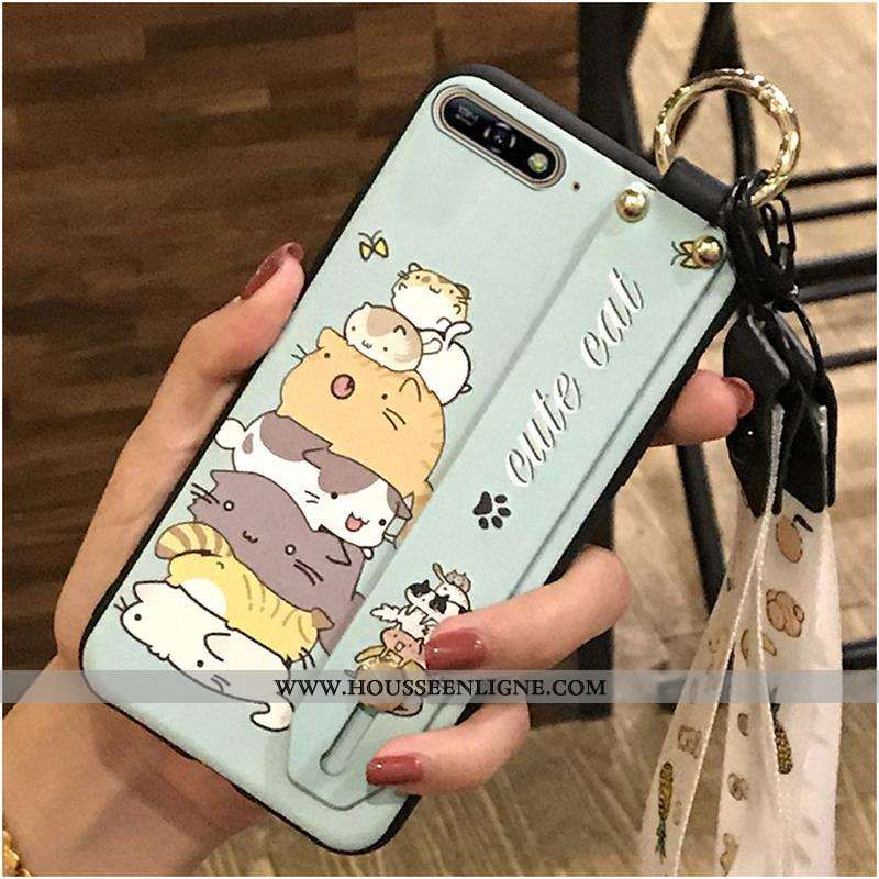 Coque Huawei Y6 2020 Ornements Suspendus Dessin Animé Protection Tendance 2020 Téléphone Portable Vi