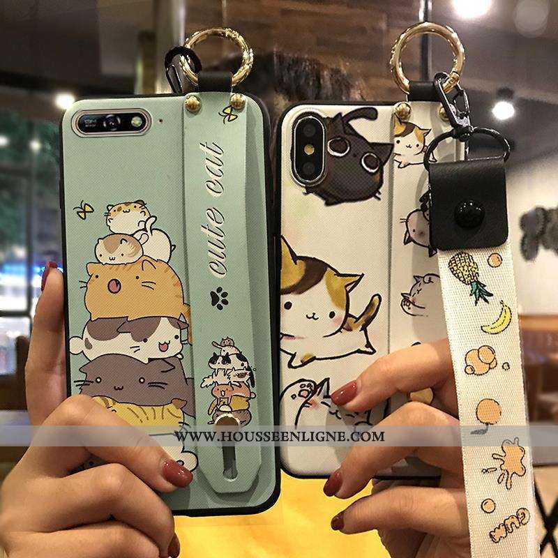 Coque Huawei Y6 2020 Ornements Suspendus Dessin Animé Protection Tendance 2020 Téléphone Portable Vi