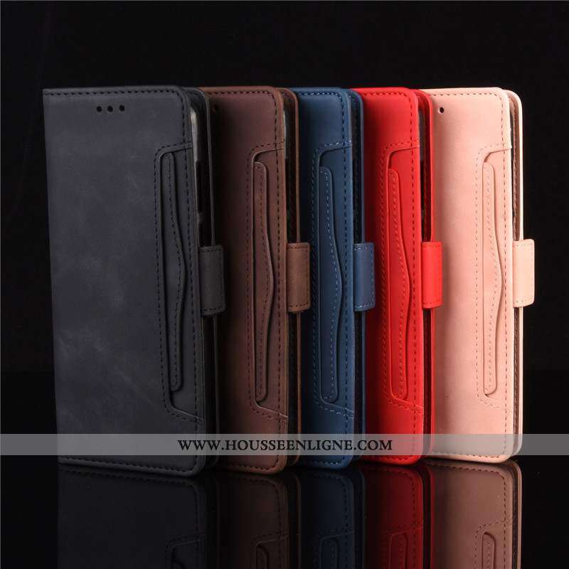Coque Huawei Y6 2020 Portefeuille Cuir Marron Carte Tout Compris Téléphone Portable 2020