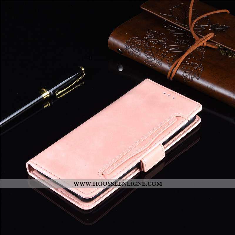 Coque Huawei Y6 2020 Portefeuille Cuir Marron Carte Tout Compris Téléphone Portable 2020