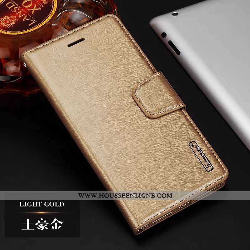 Coque Huawei Y6p Cuir Véritable Cuir Rose Incassable Étui Silicone Tout Compris