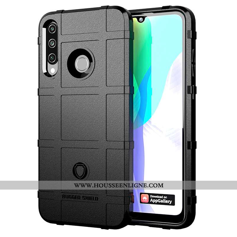 Coque Huawei Y6p Fluide Doux Silicone Tout Compris Vert Étui Incassable Verte