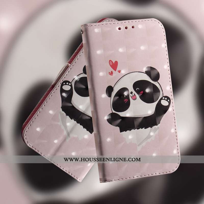 Coque Huawei Y6p Protection Cuir Étui Animal Vert Peinture Housse Verte