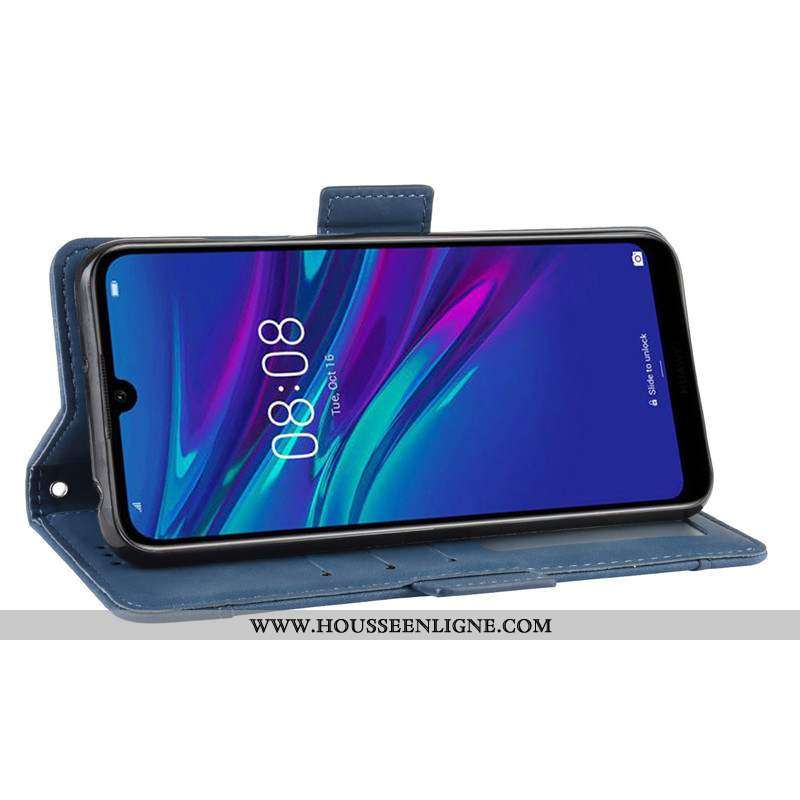 Coque Huawei Y6s Créatif Portefeuille Protection 2020 Business Téléphone Portable Housse Marron