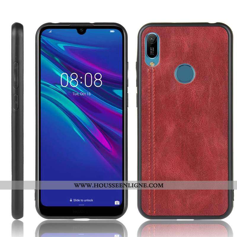 Coque Huawei Y6s Fluide Doux Protection Légères Téléphone Portable Étui Tout Compris Bleu Foncé