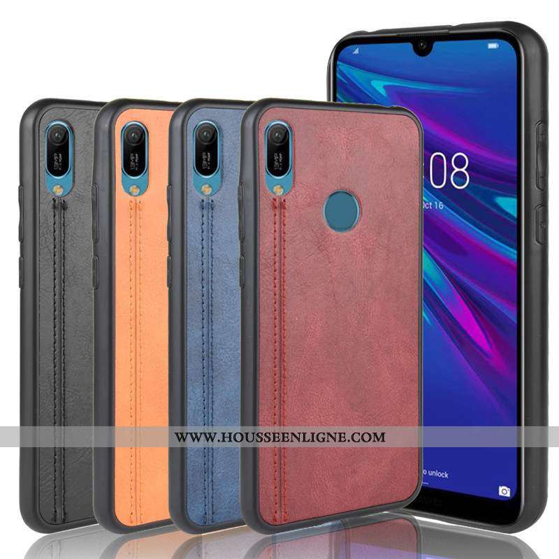 Coque Huawei Y6s Fluide Doux Protection Légères Téléphone Portable Étui Tout Compris Bleu Foncé