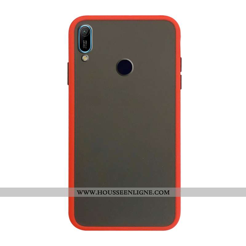 Coque Huawei Y6s Protection En Silicone 2020 Incassable Tout Compris Rouge Téléphone Portable