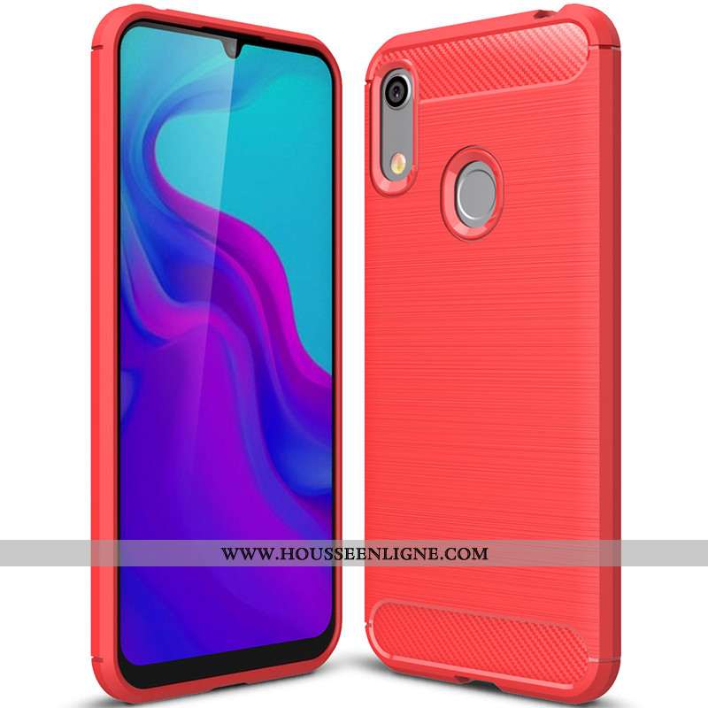 Coque Huawei Y6s Protection Fluide Doux Nouveau Silicone Noir Incassable