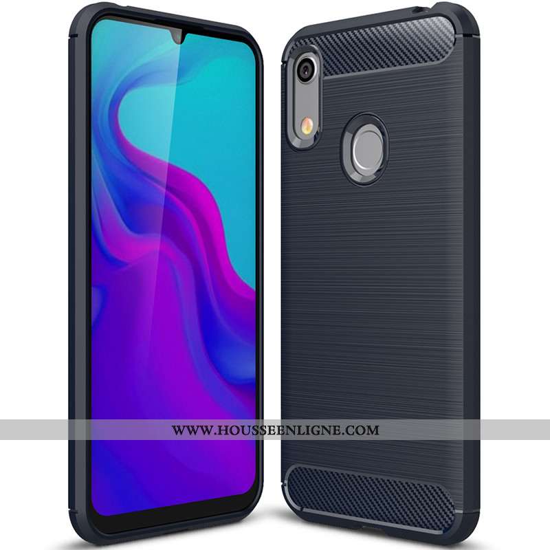 Coque Huawei Y6s Protection Fluide Doux Nouveau Silicone Noir Incassable