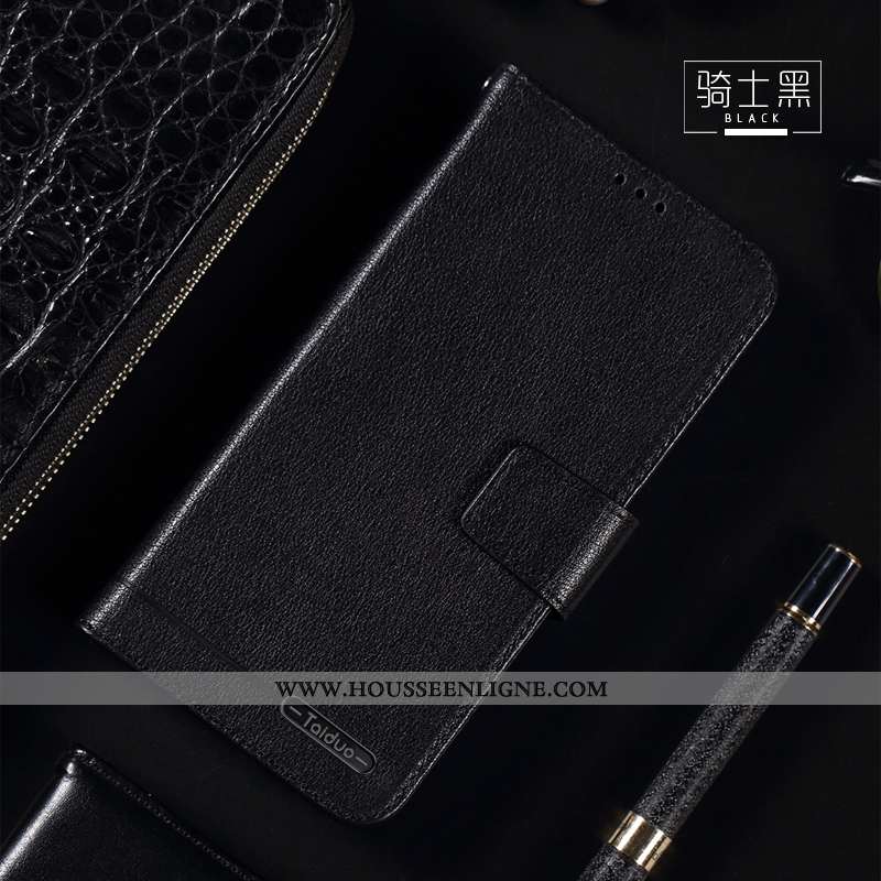 Coque Huawei Y7 2020 Cuir Cuir Véritable 2020 Véritable Téléphone Portable Étui Housse Marron