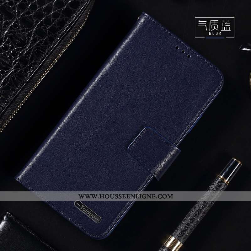 Coque Huawei Y7 2020 Cuir Cuir Véritable 2020 Véritable Téléphone Portable Étui Housse Marron