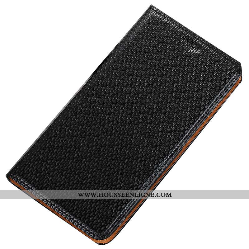 Coque Huawei Y7 2020 Modèle Fleurie Protection 2020 Téléphone Portable Cuir Véritable Étui Marron