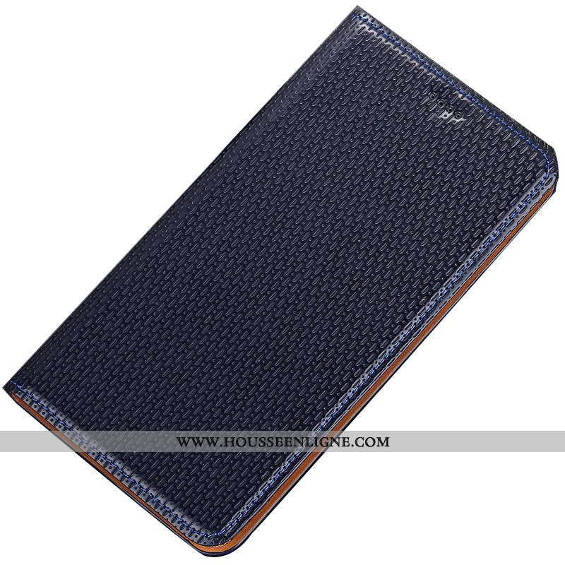 Coque Huawei Y7 2020 Modèle Fleurie Protection 2020 Téléphone Portable Cuir Véritable Étui Marron