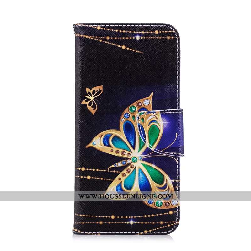 Coque Huawei Y7 2020 Protection Cuir Multicolore Housse Étui Téléphone Portable Coloré