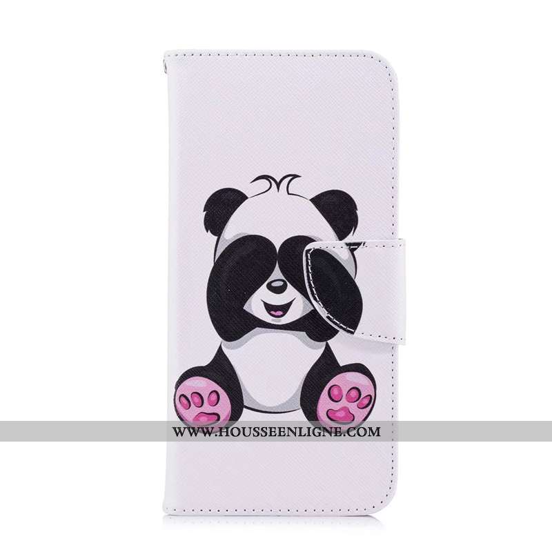 Coque Huawei Y7 2020 Protection Cuir Multicolore Housse Étui Téléphone Portable Coloré