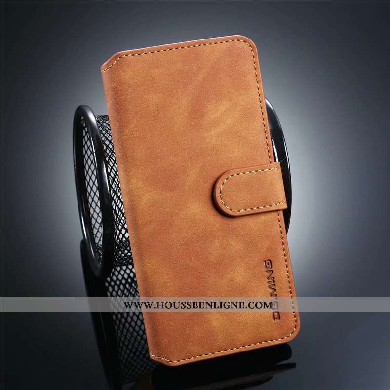 Coque Huawei Y7 2020 Protection Personnalité Téléphone Portable 2020 Marron