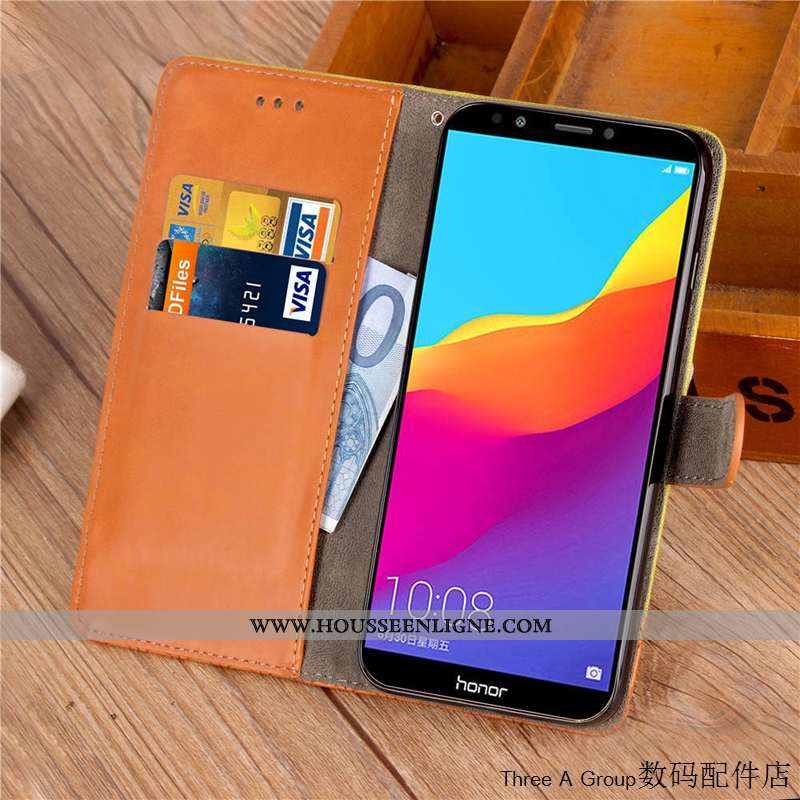 Coque Huawei Y7 2020 Protection Tendance Étui Bleu Housse Téléphone Portable