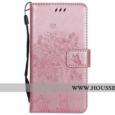 Coque Lg G6 Cuir Fluide Doux Tout Compris Clamshell Incassable Téléphone Portable Rouge