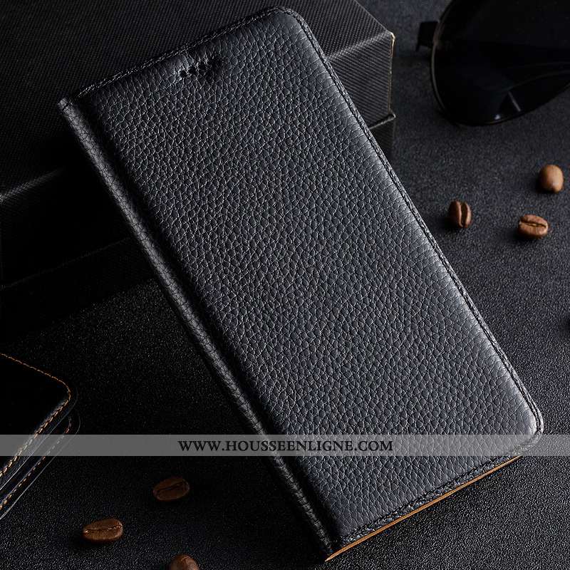 Coque Lg G7 Thinq Cuir Véritable Cuir Téléphone Portable Modèle Fleurie Antidérapant Tout Compris Li