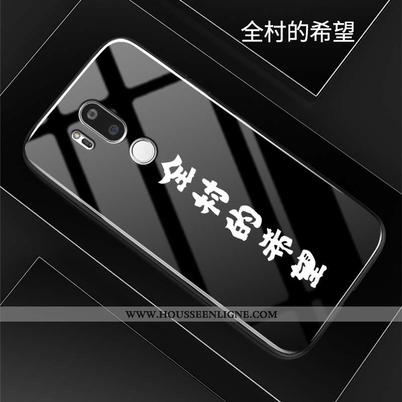 Coque Lg G7 Thinq Silicone Mode Protection Difficile Étui Créatif Incassable Rose