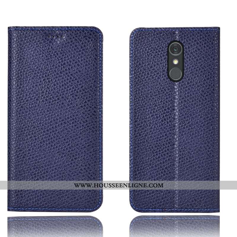 Coque Lg Q Stylus Modèle Fleurie Protection Étui Tout Compris Incassable Housse Mesh Marron