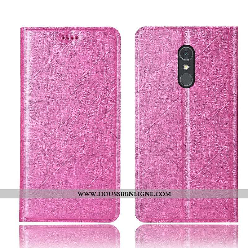 Coque Lg Q Stylus Protection Modèle Fleurie Housse Noir Étui Incassable
