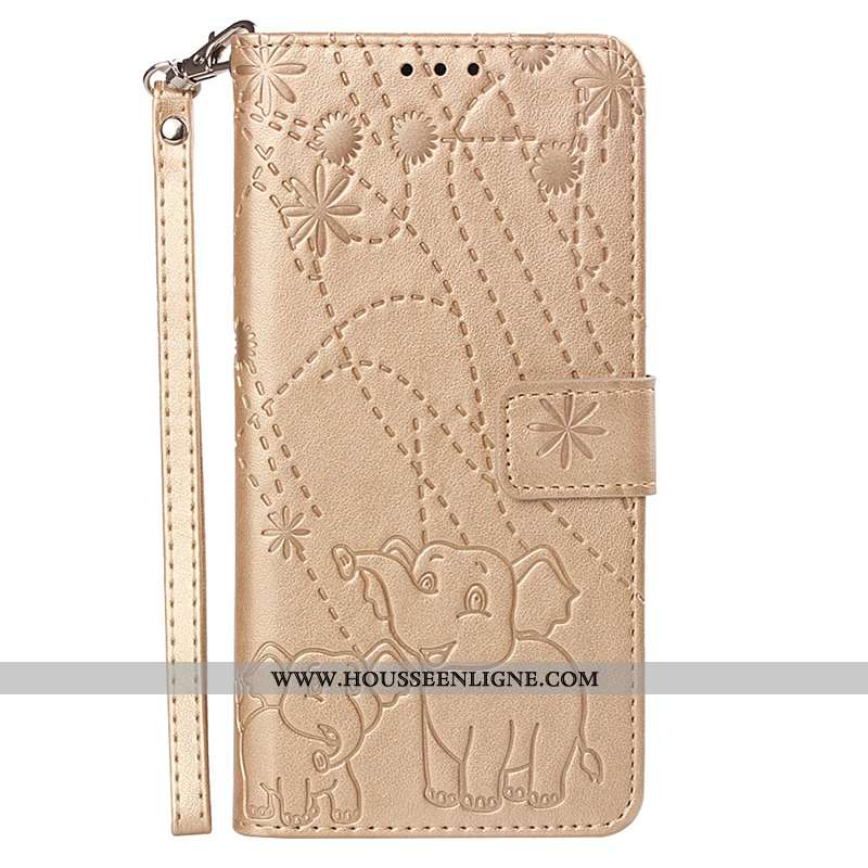 Coque Lg Q Stylus Protection Ornements Suspendus Marron Cuir Étui Téléphone Portable