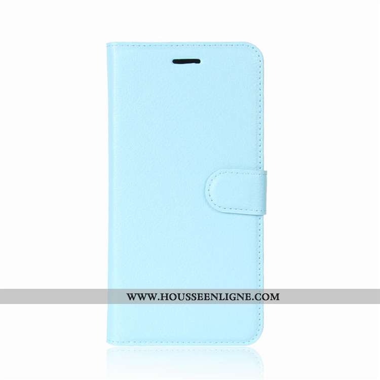 Coque Lg Q6 Cuir Protection Housse Étui Incassable Téléphone Portable Noir